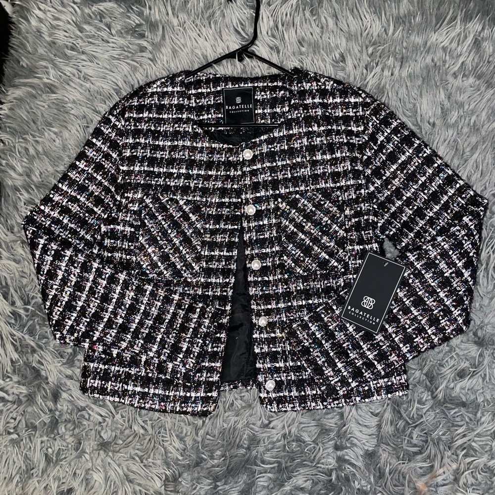 Bagatelle Collection Tweed Blazer